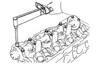 P1890 Exhaust 8 7 1 6 5 10 9 (c) (d) Apply a light coat of engine oil on the threads and under