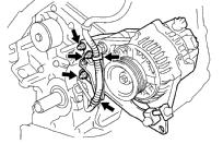 ENGINE MECHANICAL (1MZFE) CYLINDER BLOCK EM8 EM0510 DISASSEMBLY 1. M/T: REMOVE FLYWHEEL. A/T: REMOVE DRIVE PLATE.