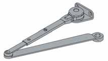 CLOSER HARDWARE 4040 SERIES DCSBA 4040-TB/MS DCSBBRZ 4040-TB/MS4EA Thru Bolt / Machine Screw Package of 4 each. 62PA PA SHOE, 4040-62PA Required for parallel arm mounting.