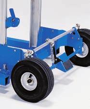 The standard winch can be used while the ladder is in use or stowed.