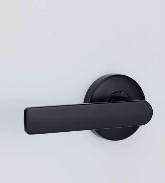 Velocity Large Rose Series Element Lever Be confident with a design that transcends the basic functional and aesthetic requirements of residential hardware.
