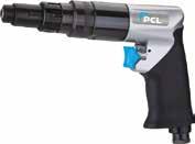 High performance motor maximises output speed Feather trigger mechanism for precision work Durable bit holder PCL s PRESTIGE De-scaling tool features the option of using the tool as an Air Hammer or