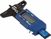 1-12 bar 0.01 bar DAC54A 3-319 psi 1 psi DAC54C 0.2-22 bar 0.1 bar A straight forward and simple to use tyre tread depth measurement device with three different read settings.