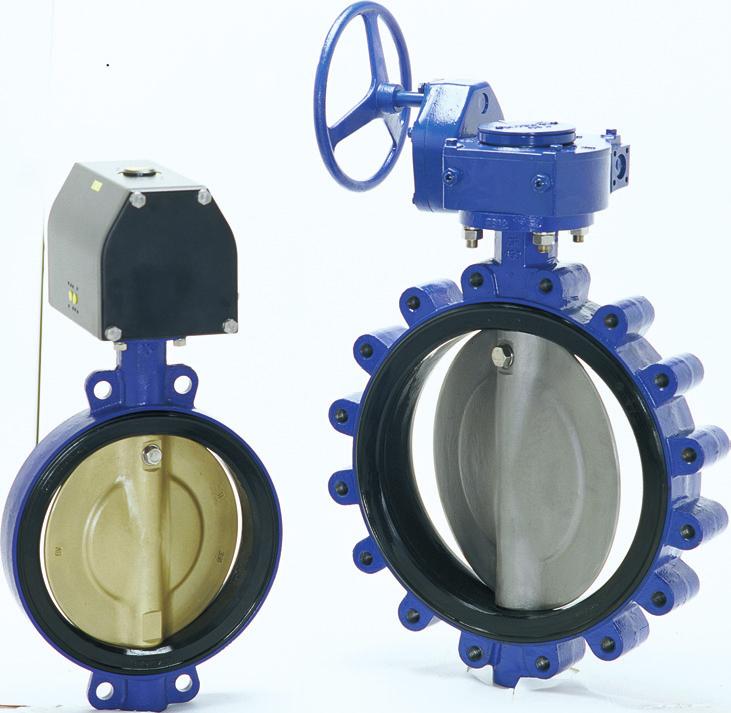 61W - Wafer style resilient seated butterfly valves 61L - Lugged style resilient seated butterfly valves Features Rounded polished disc edge gives full concentric sealing, lower torques, longer seat