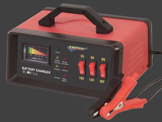 BATTERY CHARGER BTC-1005A 1. This charger is designed for indoor use only and should never expose this product to rain or wet conditions. 2. Make sure you are using proper AC line power voltage. 3.