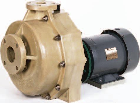 OPTIONS DESIGNED TO ELIMINATE ALIGNMENT PROBLEMS C-FACE ADAPTER Available on all Fybroc Series 16 Group I and Group II pumps Group I motor frame sizes up to 6TC Group II