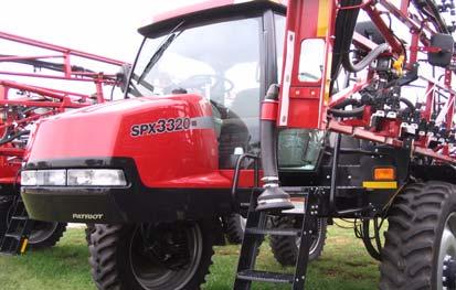 The Case SPX-3320/4410/4420 sprayers can be equipped with both Surveyor cab (SPX-4410 and SPX-4420) or SPX-3320 cab.