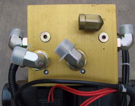 hydraulic steering valve. See Figure 8-9.