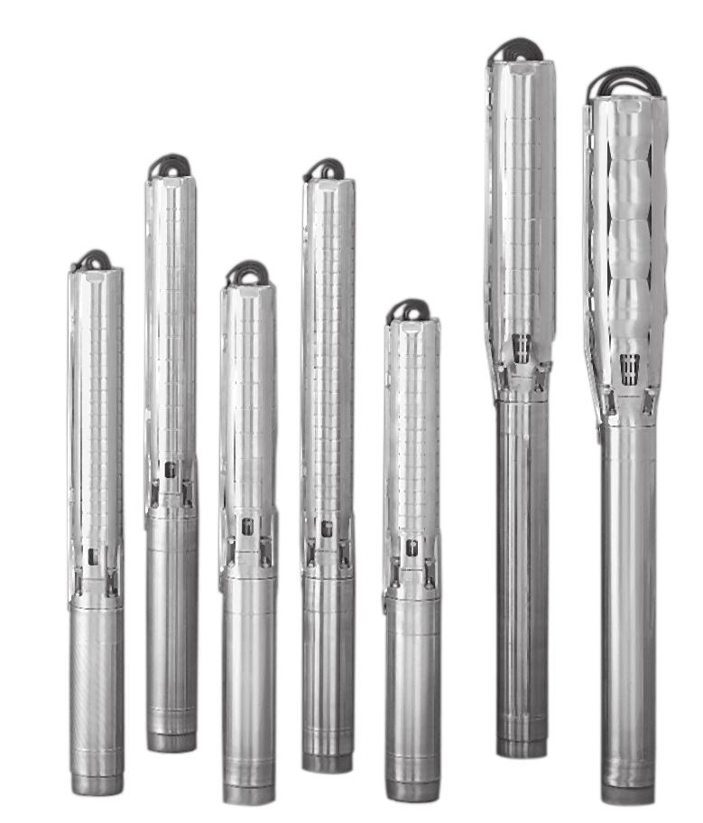 SP A, SP Features and benefits Awidepumprange Grundfos offers submersible pumps with energy-efficient duty points ranging from 1 to 28 m 3 /h.