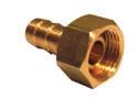 BRASS COUPLINGS Application: Used in the industry, shipyards, boats and pneumatic applications. Hose clamps are recommended during the mounting process.