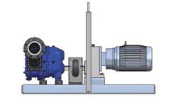 1 To displace the pumped material, LobeStar pumps utilize intermeshing helical lobes mounted on parallel shafts. The shafts are rotated by timing gears.
