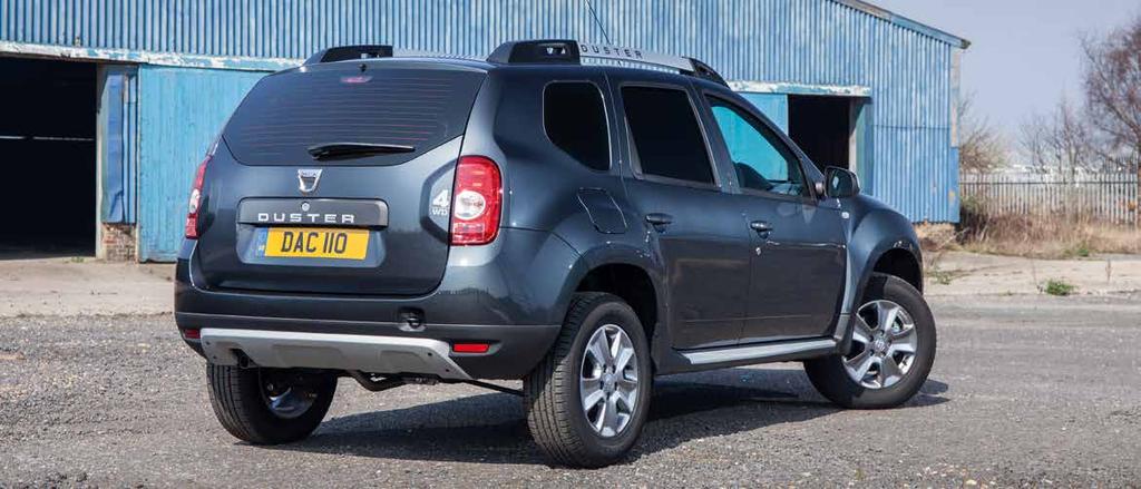 Dacia Duster Commercial Accessories ACCESSORY PACKS* Ambiance Lauréate Basic Price VAT Total Retail Price Mesh Bulkhead 300.00 60.00 360.00 Styling Pack Chrome side bars Chrome front bar 512.50 102.