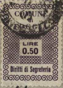3 Lire green 2/1947 2.00 Urgenza 28.5 x 19.