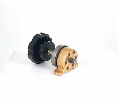 Constructed of heat-treated and hard-coated anodized aluminum alloy. Solenoid-operated motor runs from vehicle s electrical system.