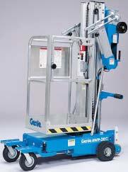 An advanced construction and maintenance tool, the Genie AWP is also easy to transport and operate.