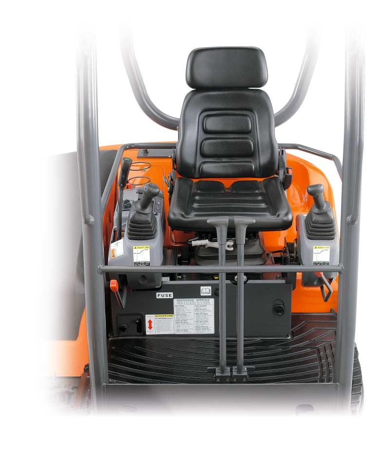 Clean-running Kubota Engine Powerful and dependable, the KX91-3S2 s Complies with Interim Tier IV! diesel engine delivers superior horsepower and performance.