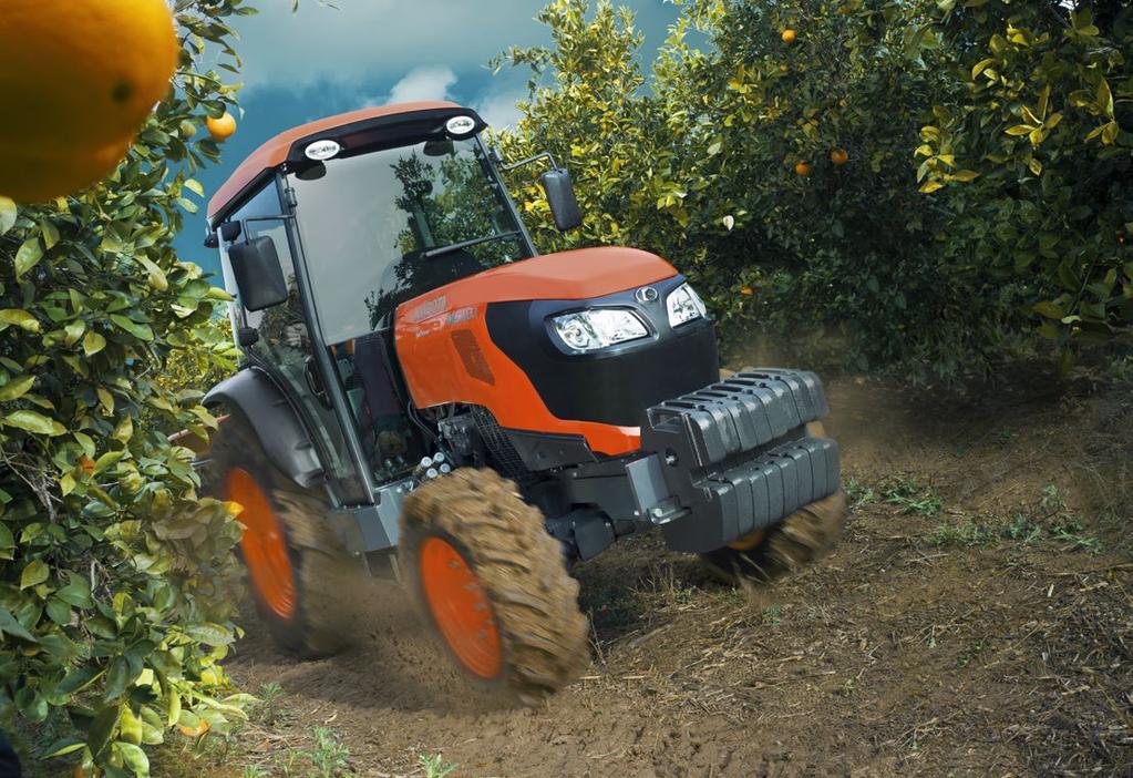 A new understanding of farming enabled by a global player. 2012 Kubota acquires the Kverneland Group 2014 Market launch of the M7001 series and the Kubota implements programme.