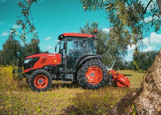 This is made possible by Kubota's worldwide leading position in diesel engine technology. The outstanding reliability, strength and cleanliness of the engines of the three models will impress you.