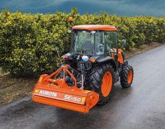 #Hydraulics The M5001N lifts heavy loads with ease Crop care work with spreaders and spayers, vineyard field maintenance with trimmer and leaf remover a narrow tractor has a lot to carry.