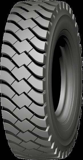 Wider tread footprints help provide improved wear rate, cut resistance and durability Radial construction offers cooler running temperatures EARTH AND MUD Engineering Data Design Rim Width / Flange