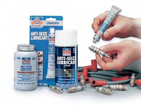 Lubricants Specialty Lubricants Anti-Seize Lubricant A highly refined blend of aluminum, copper and graphite lubricants. Use during assembly to prevent galling, corrosion and seizing.