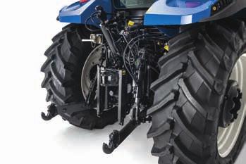 The T5 Electro Command is fully compatible with the new Wide Frame New Holland 700TL range of front loaders: the perfect productivity combination.