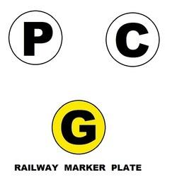 Plate Railway Retro