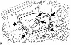 4. Removal Procedure: 4.7L V8 OE Air Inlet System (a) Remove the two 10 mm cap nuts and throttle body cover (Fig. 4-1).