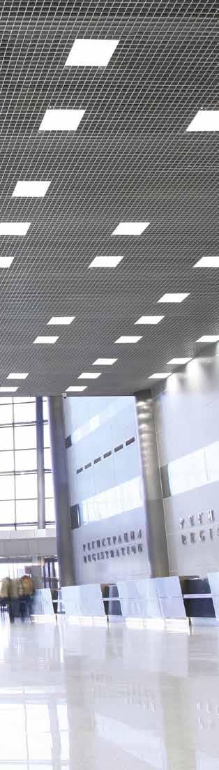 Luminaires - LED Recessed Troffer LED Recessed Troffer 04 Transform your lighting into an exquisite balance of refined appearance and superior efficiency.
