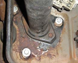(drill size- 5/16 ) (Figure 2B) If this car is a 1970 or has column shift, there is a linkage at the bottom of the column.