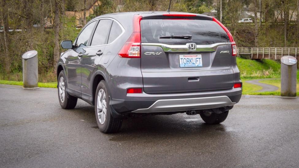 Congratulations on the completed installation of the Honda CR-V Stealth EcoHitch!