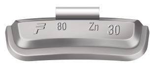 Material Identification: Zn (zinc) sizes (in gram) TypE 81
