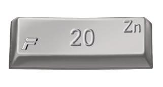 ZINC BALANCING WEIGHTS PASSENGER CAR Aluminium RIMS adhesive weights Type 90 Nearly all aluminium rims for passenger cars.