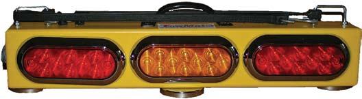28 years Wireless Light Bars Wireless Light Systems Magnetic Towing Lights Provides stop, tail and turn lights and amber strobe light 2 switches: "On/Off" to power up the system & 1 for the strobe