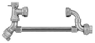 Inlet<br/> Inlet<br/> Inlet<br/> Outlet<br/> Outlet<br/> Outlet<br/> Ford Linesetters Linesetters for 5/8" x 3/4" meters 3/4" ANGLED FLARE COPPER INLET BY<BR/> 3/4" DOUBLE PURPOSE OUTLET Catalog