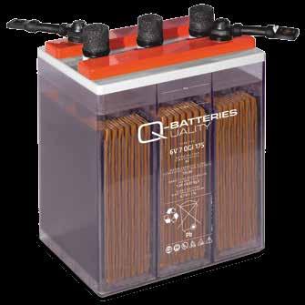 OGi batteries provide a consistent operating reliability in addition to high lifetime expectancy and are ideally suited for the use of uninterruptible power supplies (UPS), emergency power supply,
