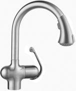 Price Reductions Ladylux Café Dual Spray Pull-Down GROHE RealSteel Stainless Steel Constructionproduced from solid, Grade 304 stainless steel Convenient Dual Spray Trigger-- hold and release