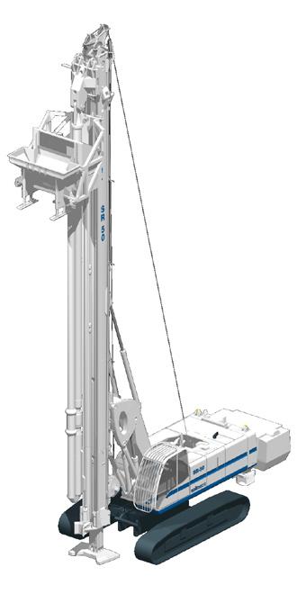 Application BFS - Bottom Feed System 6 8 BFS is the SR-50 configuration dedicated to carry out stone columns