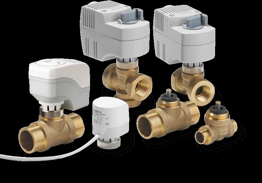 599 Series Zone Valves More options for zone control Zone Valves in 1/2 to 1-inch sizes provide excellent control of fan coils, unit ventilators and other applications where on/off, floating or