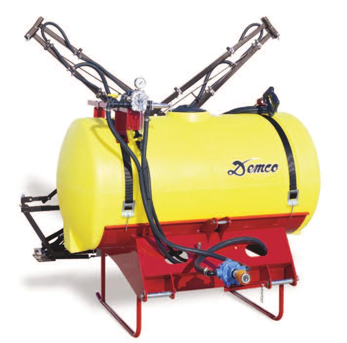 150 & 200 Gallon RM Sprayer Rear Mount Units FEATURES 150 or 200 gallon tank with jet agitation, molded sight gauge, sump, fillwell with no-splash cover.
