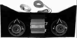 All models are black ABS plastic that can be left as is or painted to match your interior. They come fitted with CA s 6.5 80 watt two way speakers or the upgrade Pioneer 6.5 120 watt speakers.