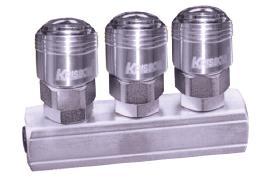 inline 4 Couplers inline Type KW0800659 QC-3F Multipass Quick Coupler, F¼ 3 Couplers JT-3F20