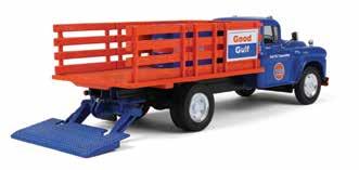 Stake with lift gate body option delivery van with