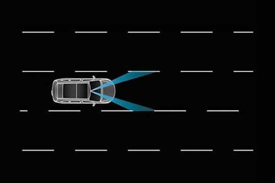 alerts the driver if the vehicle exits without the use of a turn signal.