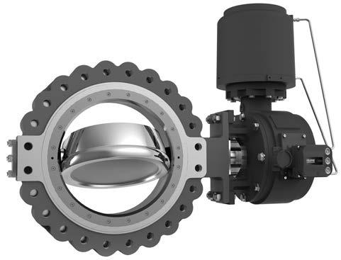 The Control-Disk valve is available as a flangeless (wafer), lugged, or double flange design.