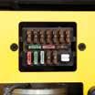 up/performance) Key6 button (Enter) Hydraulic Return Oil Filter is