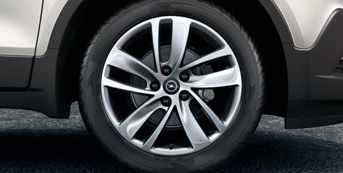 Alloy Wheel 18 inch - 10-spoke, black Alloy Wheel 18 inch - 10-spoke, silver Alloy Wheel 18 inch - 10-spoke, silver 95275271 10 02 802 42444296 94781734 10 02 808 Alloy Wheel 18