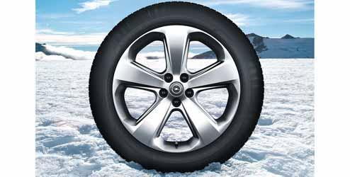 Complete Alloy Wheel with Winter Tire 13460360 17 50 164