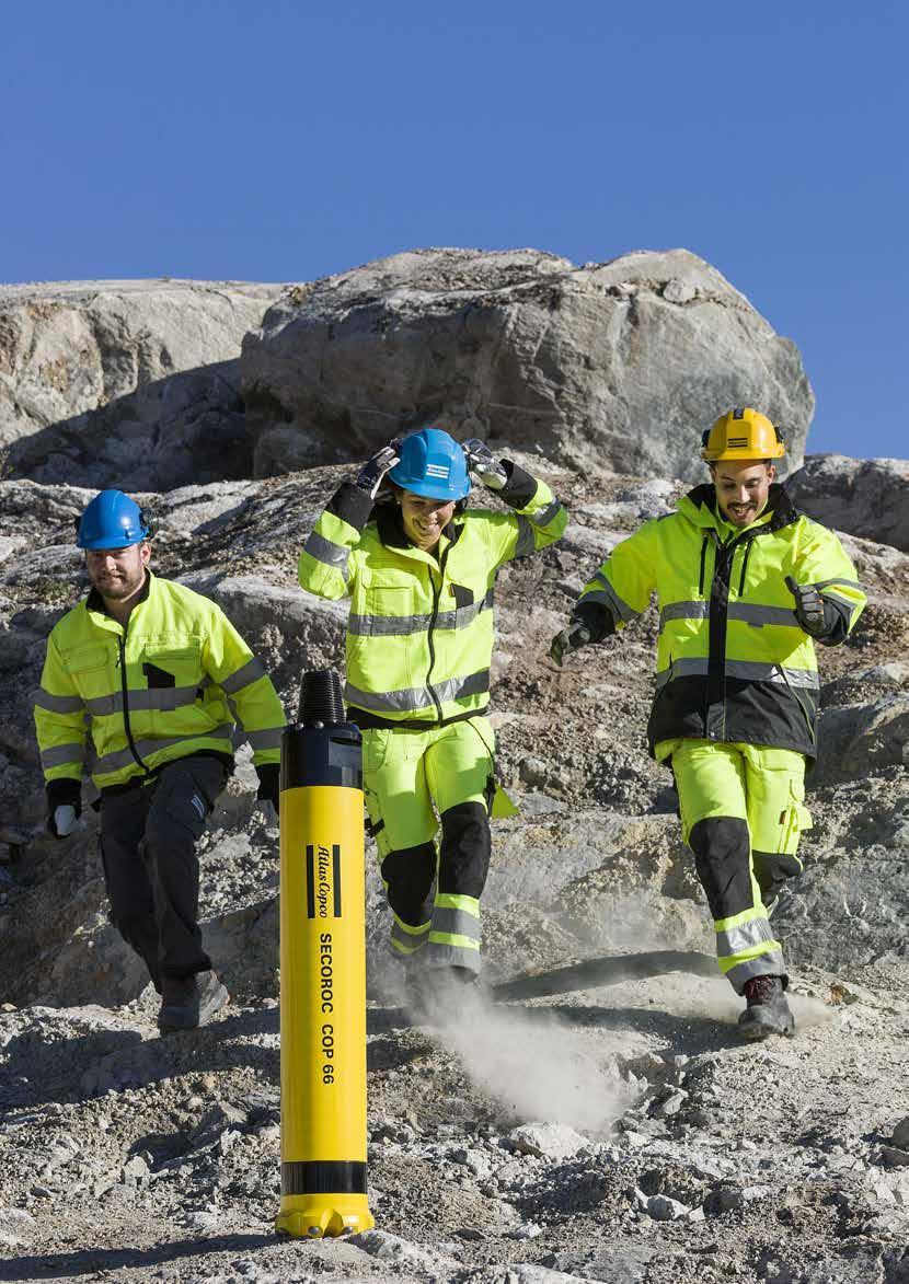 Secoroc Rock Drilling Tools COP 66 DTH