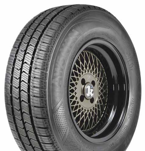 aw5 van ALL WEATHER RADIAL TIRE Tailored for peak performance in any weather with exclusive all season tread design.